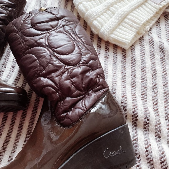 Coach Cantina puffer boots - Picture 4 of 10